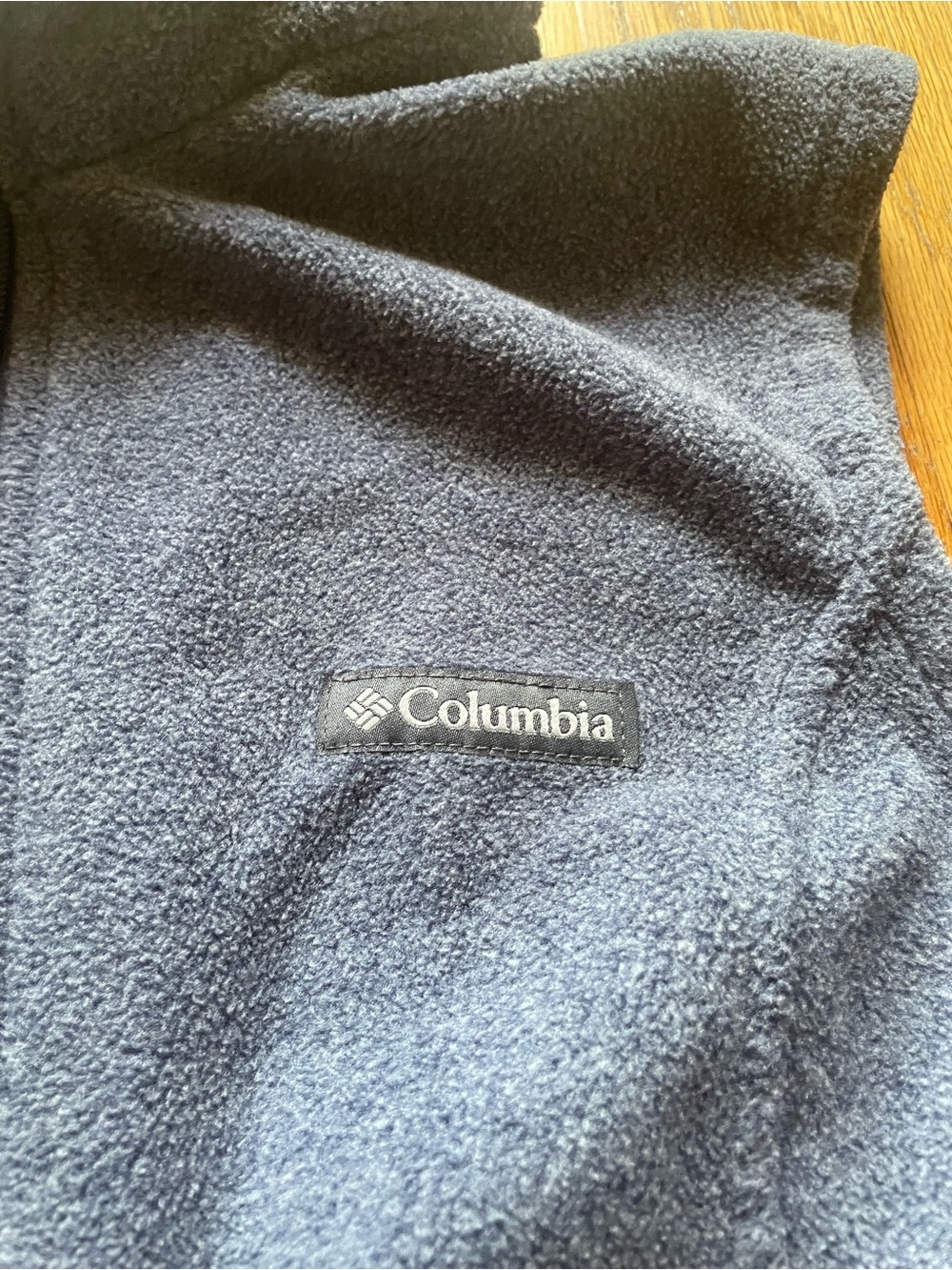 Columbia Navy Blue Fleece Vest women’s medium - Picture 3 of 8